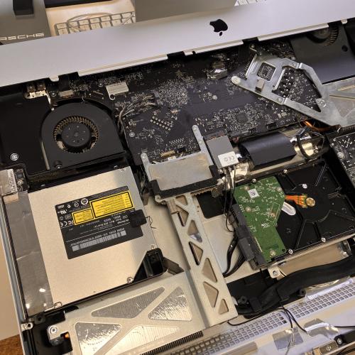 Changement SSD iMAC